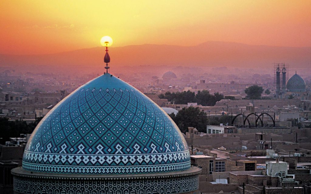 Jame-mosque-of-Yazd-Iran-wallpaper